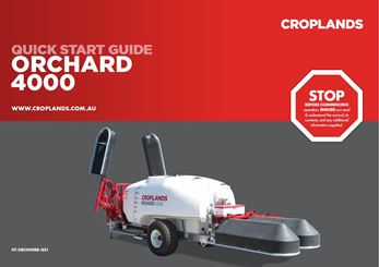 ORCHARD 4000 (HERBICIDE), QUICK START GUIDE