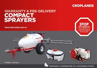 WARRANTY BOOKLET – COMPACT SPRAYERS