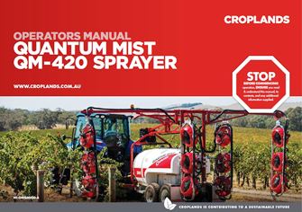 QUANTUM MIST 420 SPRAYER – MANUAL